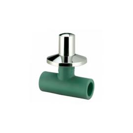 NICOLL - FUSION LLAVE DE PASO CAPUCHON LARGO CROMADO 20MM