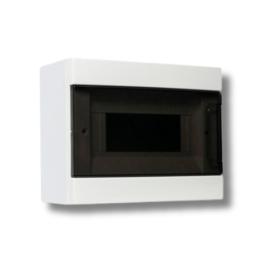 TABLERO EXTERIOR 12 MODULOS PUERTA TRANSPARENTE IP55 ROKER